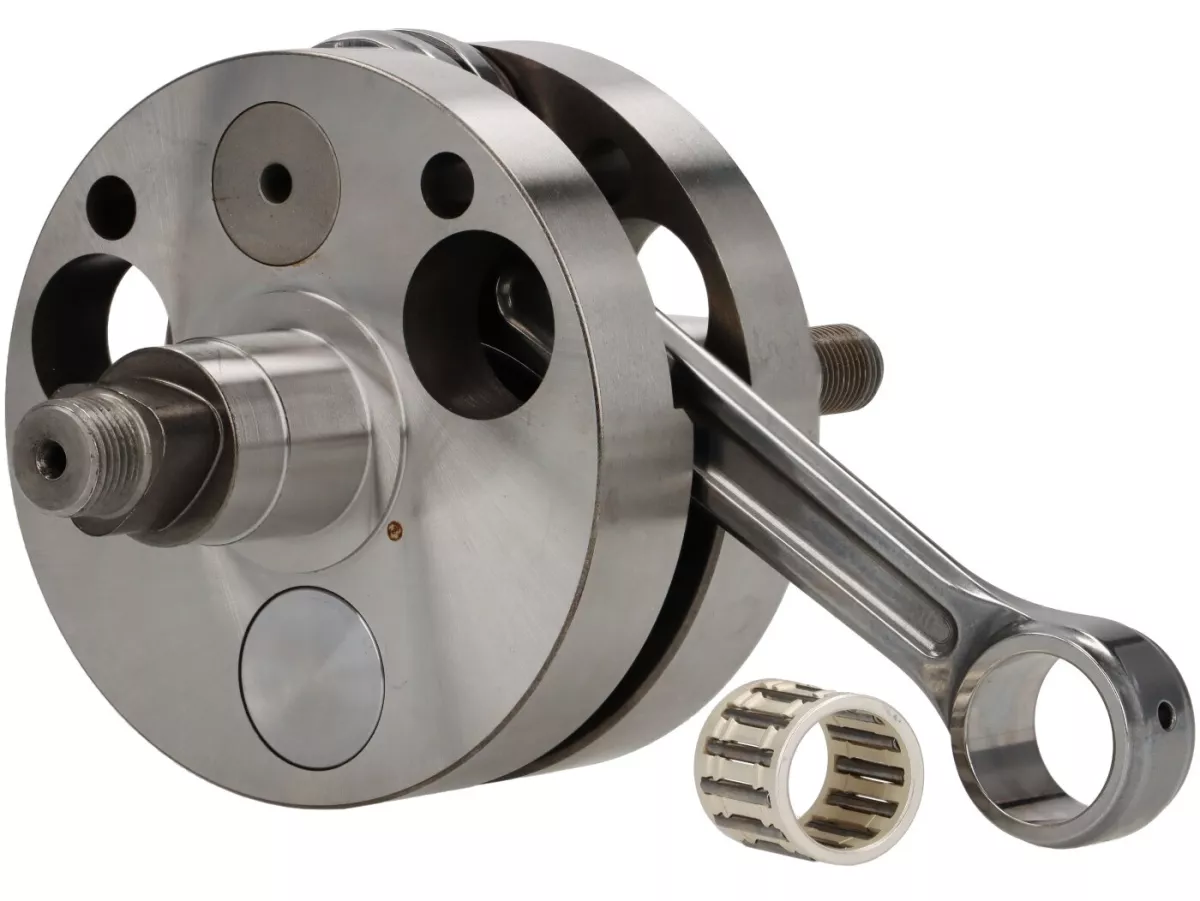Krukas -EGIG PERFORMANCE 220cc, Poligon, volle wang, slag 60mm, drijfstang 117mm, conus Ø24mm (ETS) - Vespa PV125, ET3 125, PK125