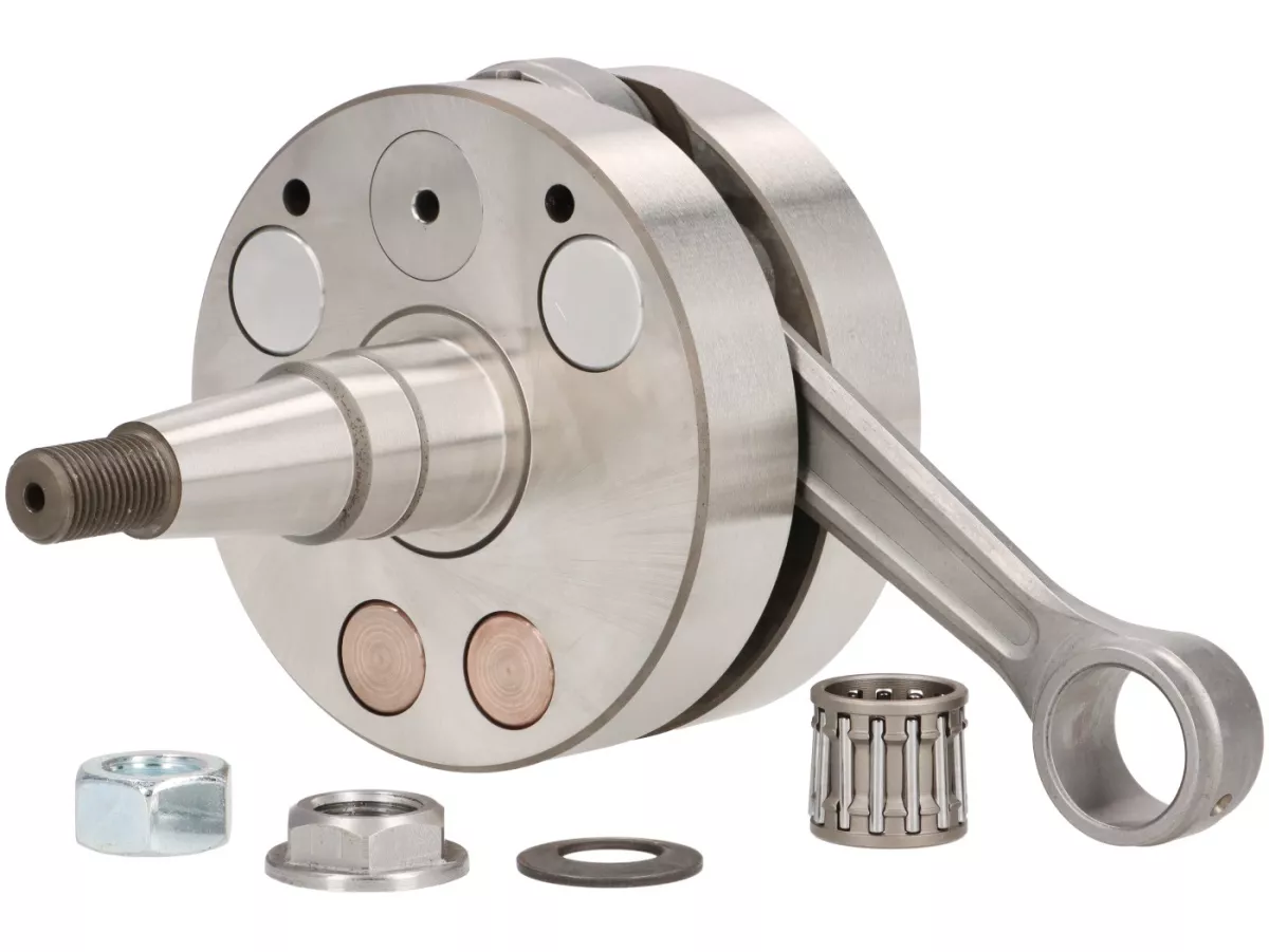Crankshaft -EGIG PERFORMANCE S/R 220cc, full cheek, stroke 60mm, connecting rod 117mm, cone Ø24mm (ETS) - Vespa PV125, ET3 125, PK125