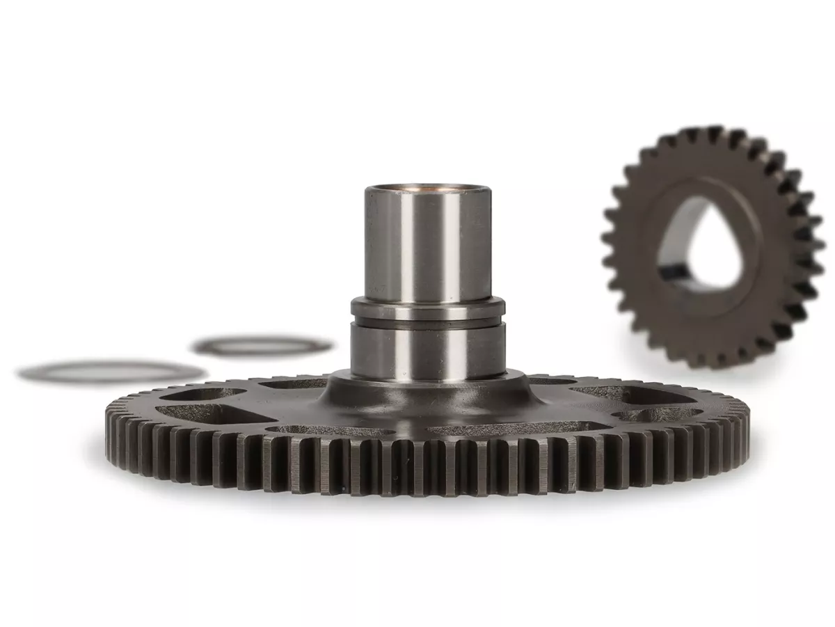 Primary gear ratio -EGIG PERFORMANCE- Vespa V50, PV125, ET3, PK50, PK80, PK125 - 29-68 = 2.34 (straight toothed) - used e.g. for EGIG220, Quattrini M200
