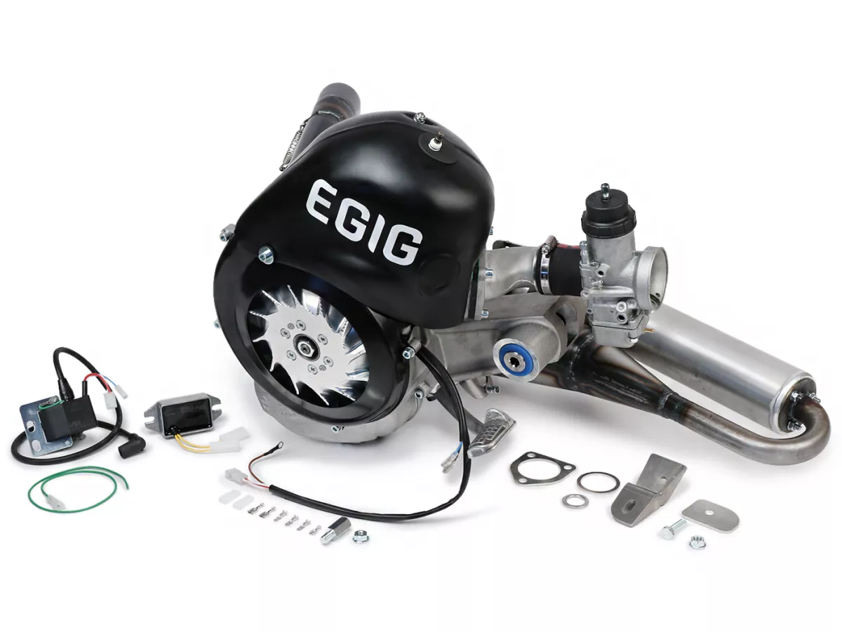 Engine -EGIG PERFORMANCE 220 Single- Vespa V50, PV125, ET3, PK
