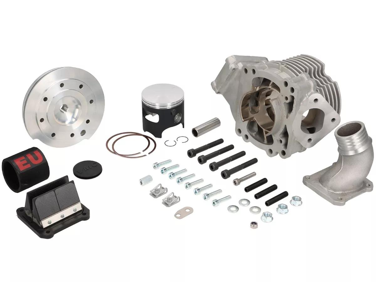 Cylinder -EGIG PERFORMANCE 220cc, triple exhaust port, bore Ø68mm, stroke 60mm, connecting rod 117mm - Vespa PV125, ET3 125, PK125