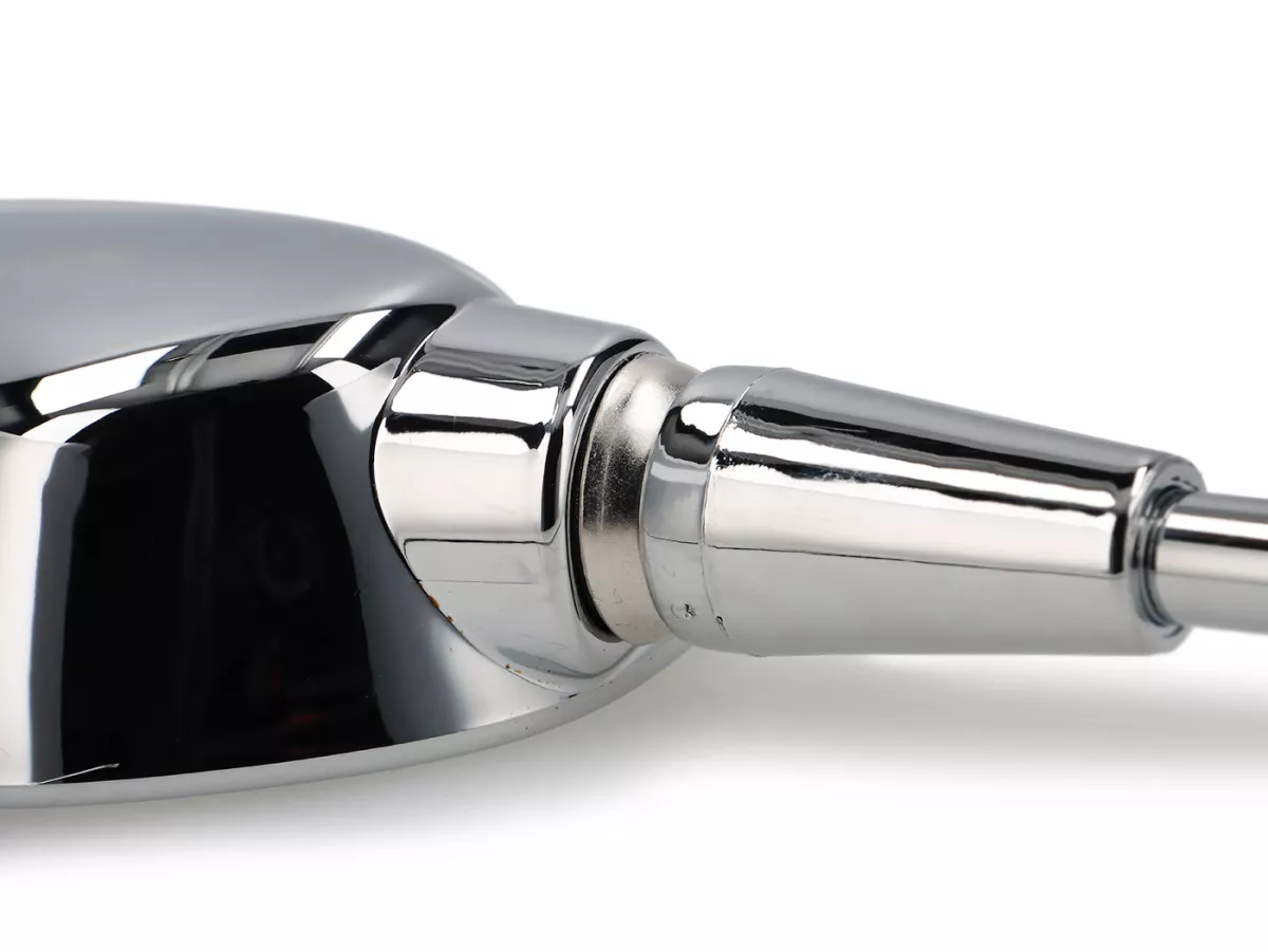 Mirror, chrome, lhs -FAR- Vespa GTS 125-310 Keyless Basic, Sport, Super Sport, Super Tech