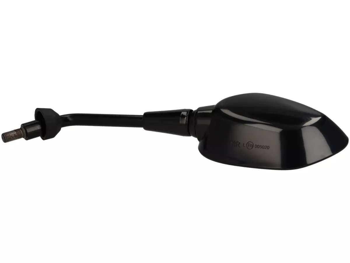 Spiegel, glanzend zwart, links -FAR- Vespa GTS 125-310 Keyless Basic, Sport, Super Sport, Super Tech