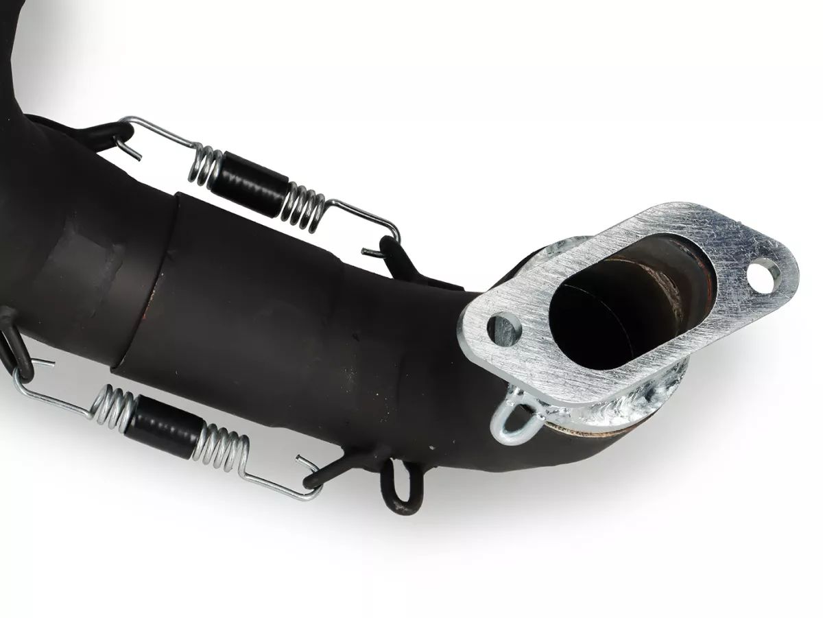 Escape -TSR EVO (fundición gris/TS1/Imola)- Lambretta LI (series 1-2-3), LIS, SX, TV (serie 3), DL, GP - pintado negro