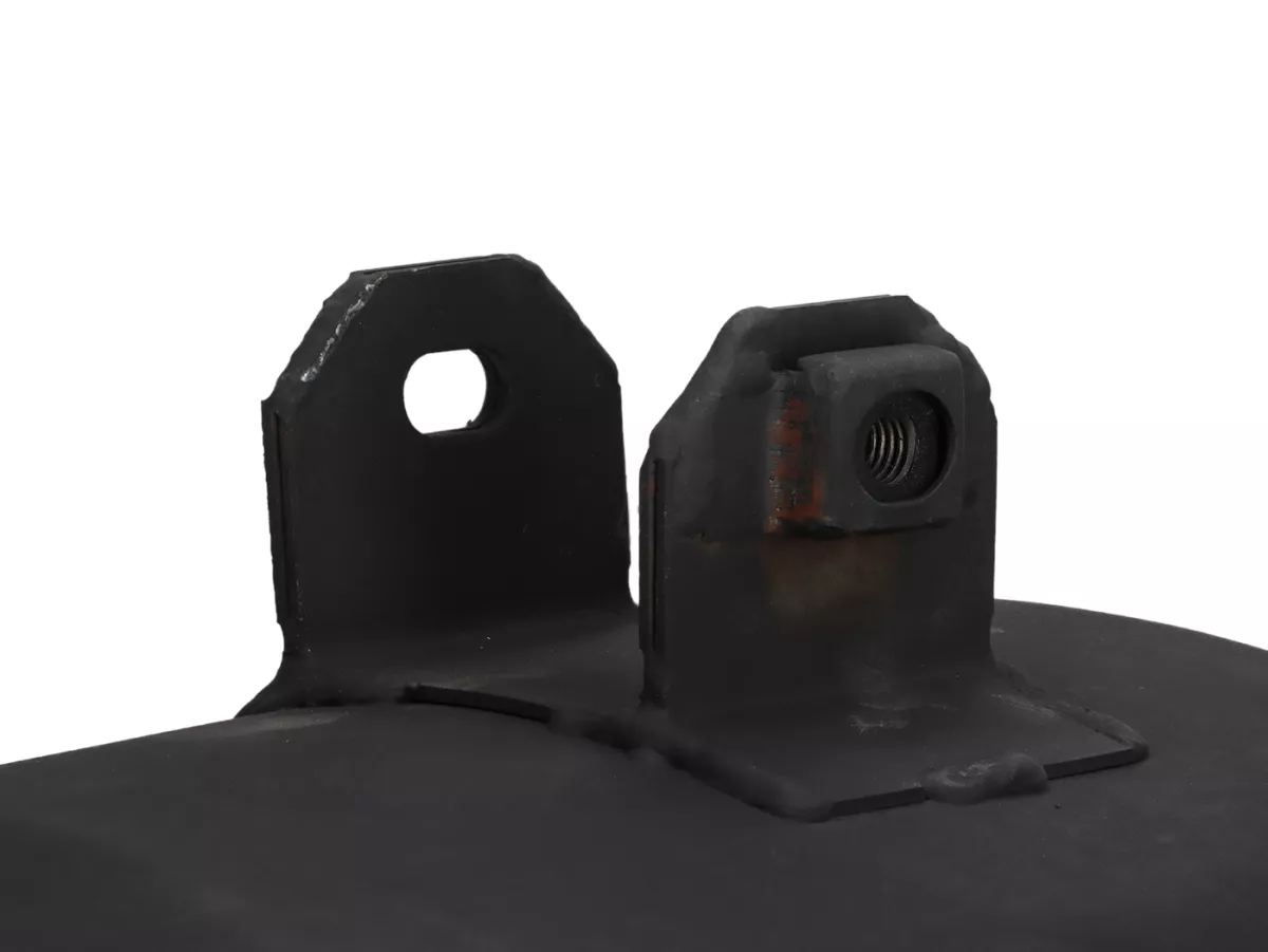 Scarico -LTH-Box Road Touring- Vespa PX80, PX125, PX150 - per un tuning leggero 125-177cc - Nero