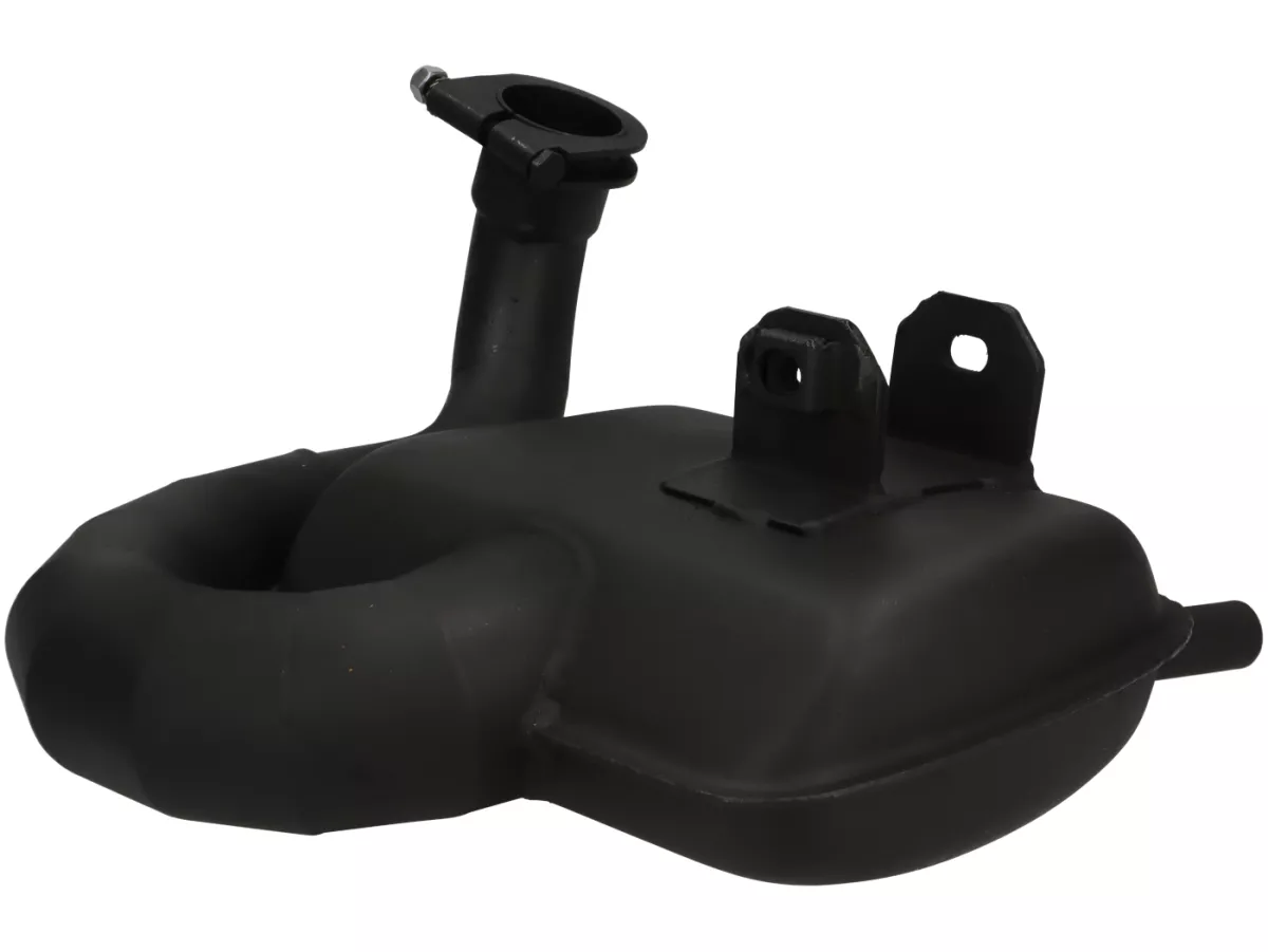 Knalpot -LTH-Box Road Racing- Vespa PX200 - untuk penyetelan silinder 207cc, 210cc, 221cc - Hitam
