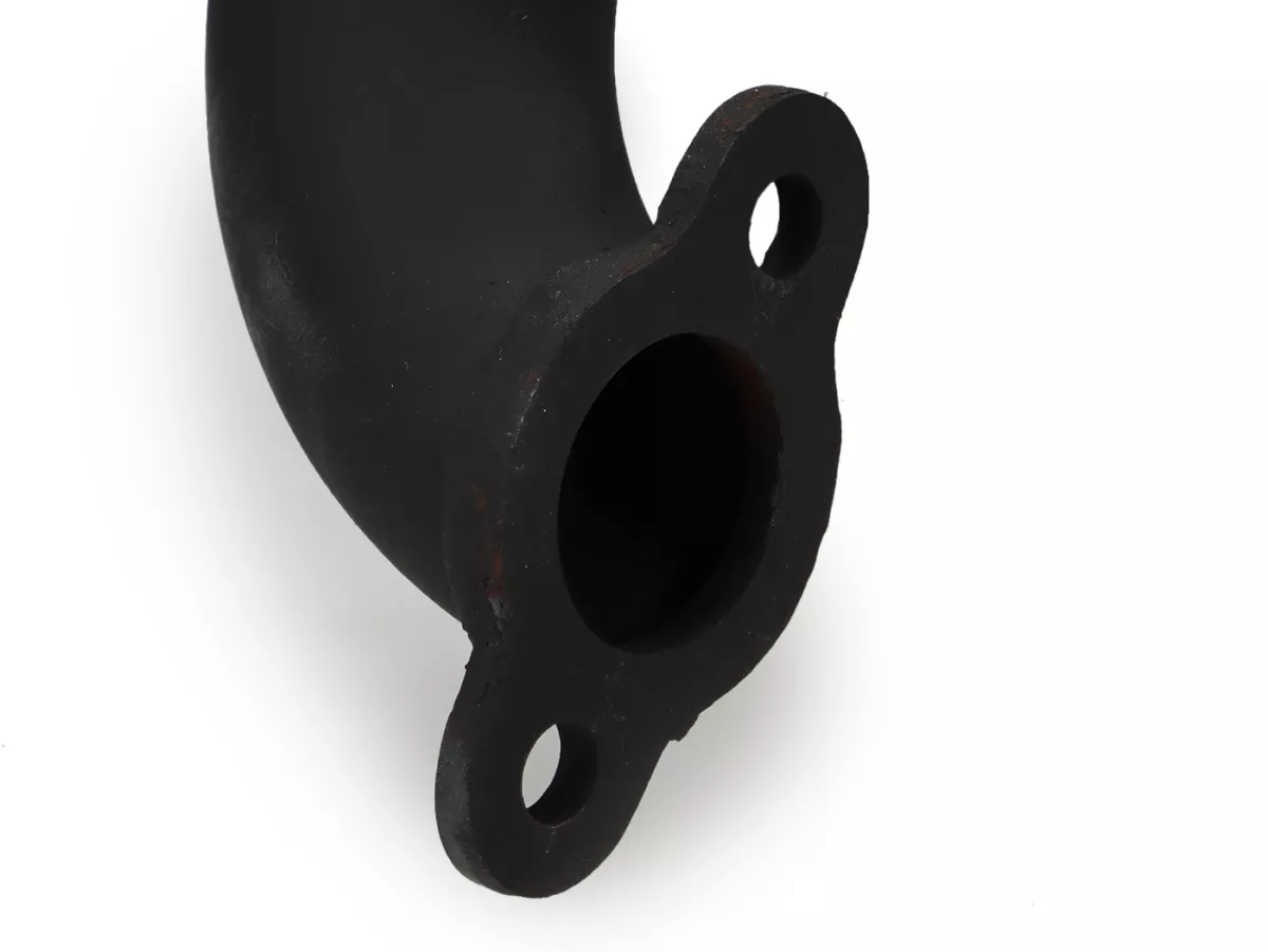 Exhaust -LTH- Midrange (54mm stud spacing)- Vespa PV125, ET3 125 - steel, painted black