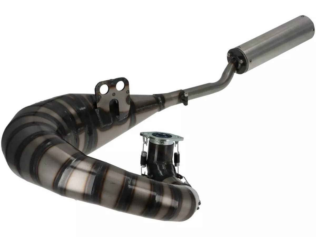 Escape -TORNADO- para Quattrini M210 Lambretta LI (series 1-2-3), LIS, SX, TV (serie 3), DL, GP