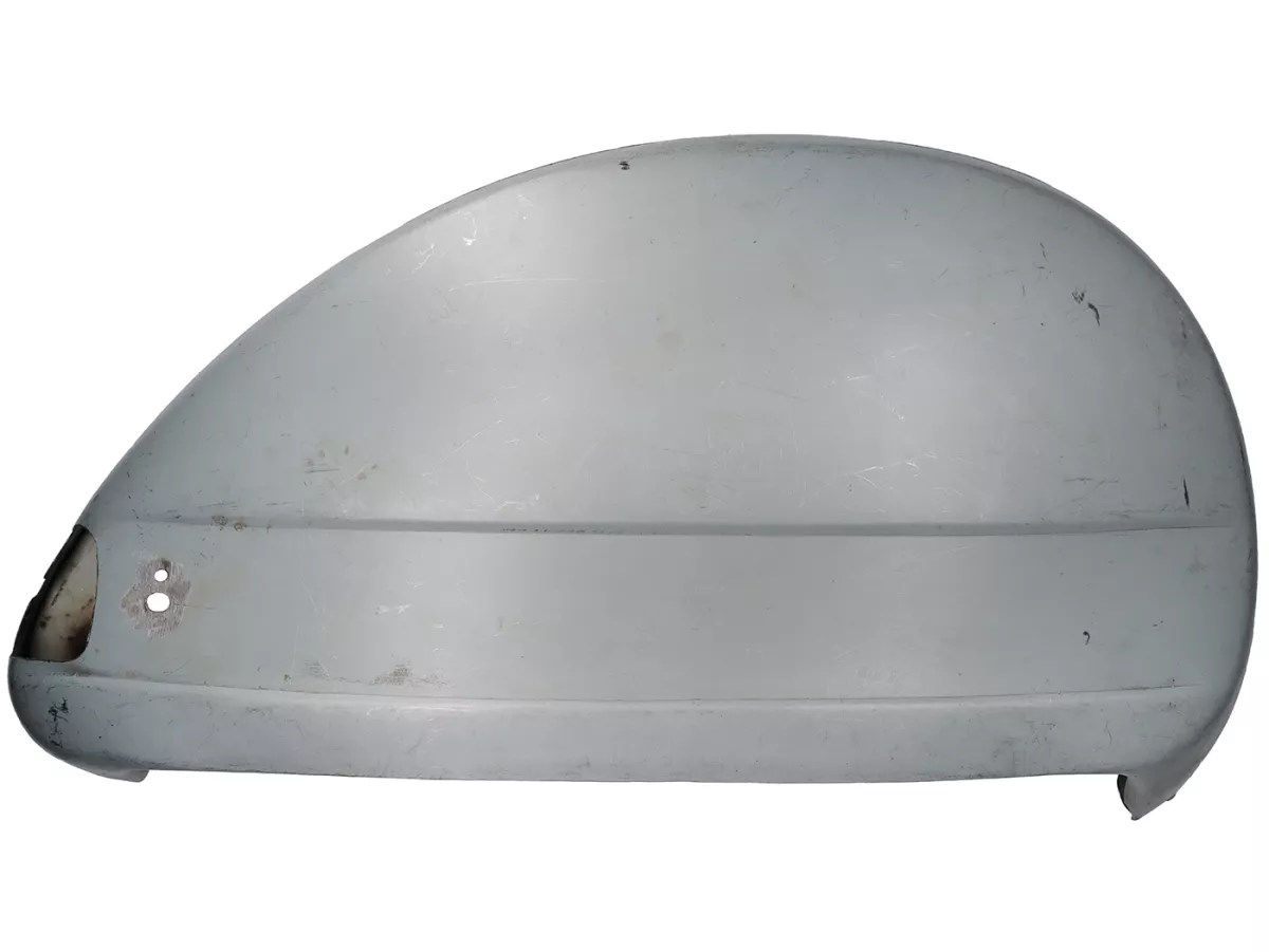 Zijdekselset -PREMIUM- Vespa PX80, PX125, PX150, PX200, T5 125cc (modellen met richtingaanwijzers) - binnenste bevestiging, glanzend staal, geolied