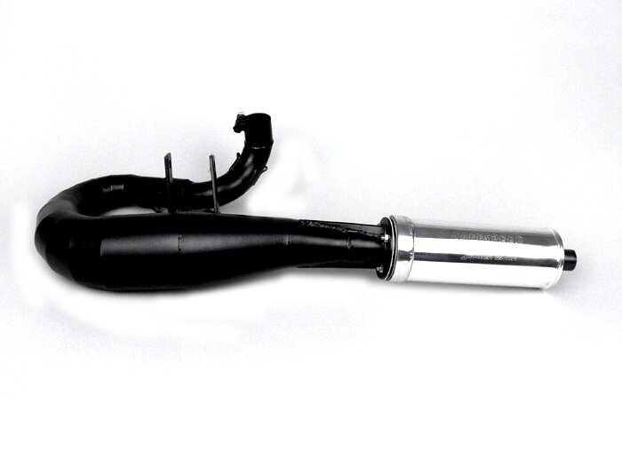 Uitlaat -TAFFSPEED- MK4 - Vespa PX80, PX125, PX150, Sprint, GT, GTR, TS, Super, VNA, VNB, VBA, VBB, LML 125-150