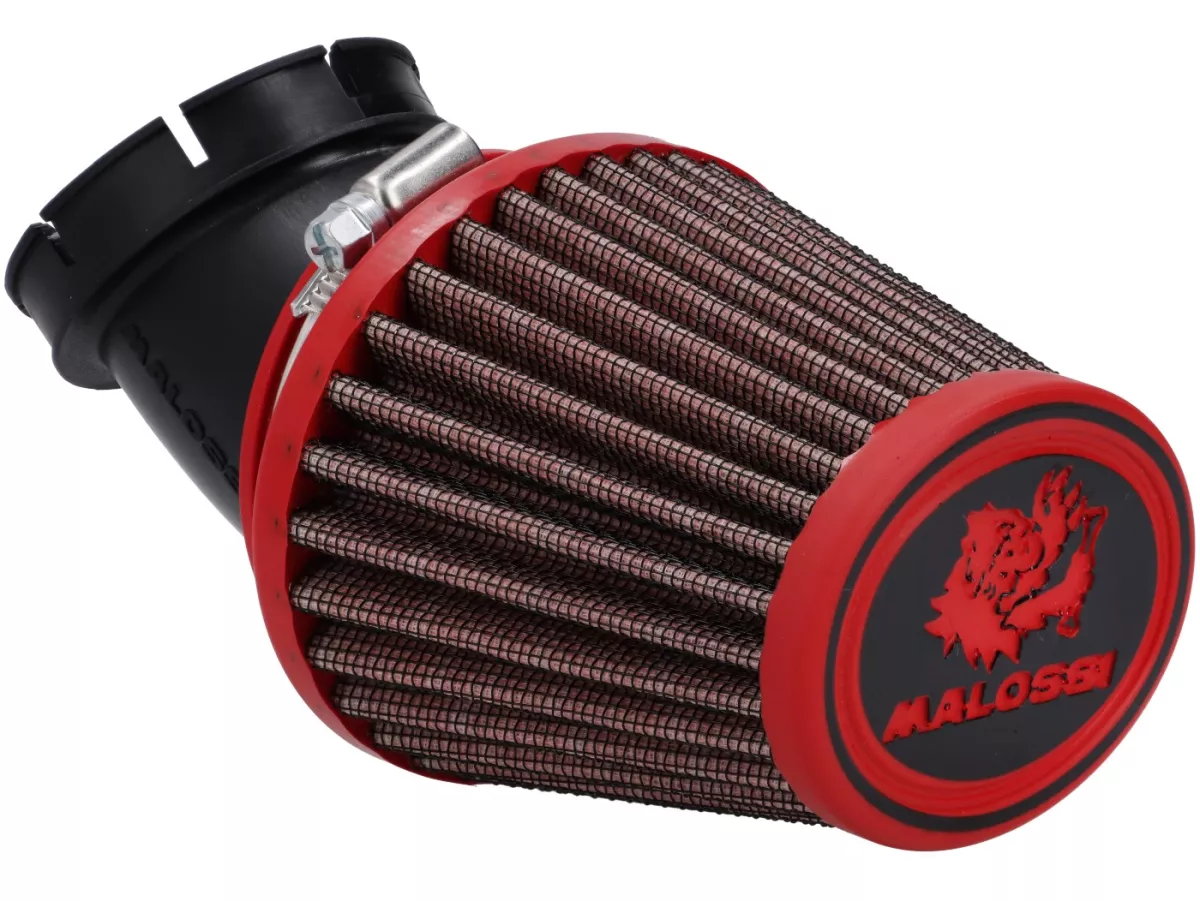 Filtro de aire -MALOSSI E18- Ø 55/60 para válvulas de mariposa Magneti Marelli Ø 32 - Italjet Dragster 125-300 ie