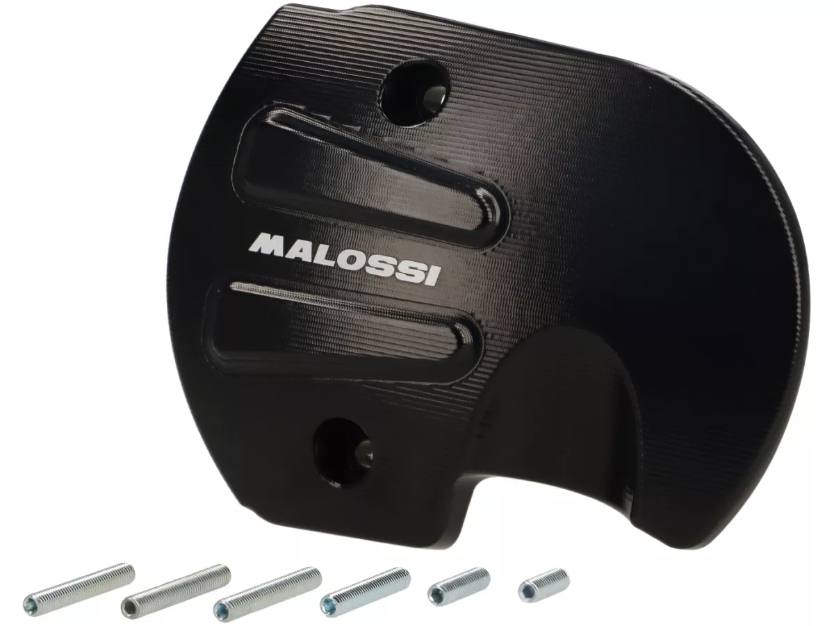 Skydd för luftscoop vario -MALOSSI- Piaggio Leader/Quasar - Vespa ET4, LX, LXV, S, GT, GTS, GTV, GTL 125-300, Royal Alloy GP, TG - svart