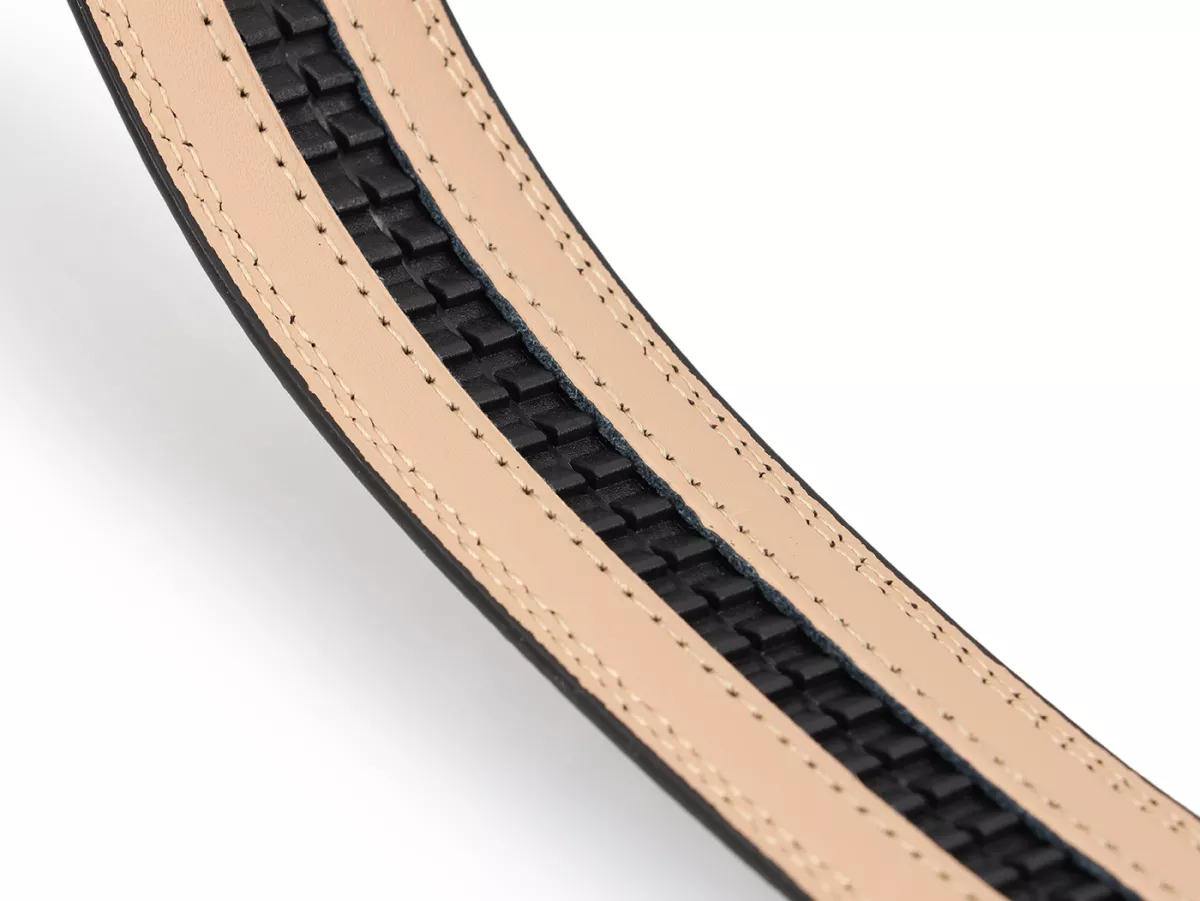 Riem -MALOSSI- Lion Belt - zwart