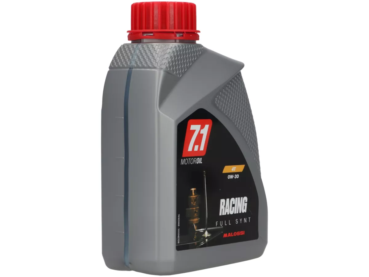 Oli - Oli mesin -MALOSSI- 7.1 Racing (SAE 0W-30) - 4-tak sintetik penuh - 1000ml