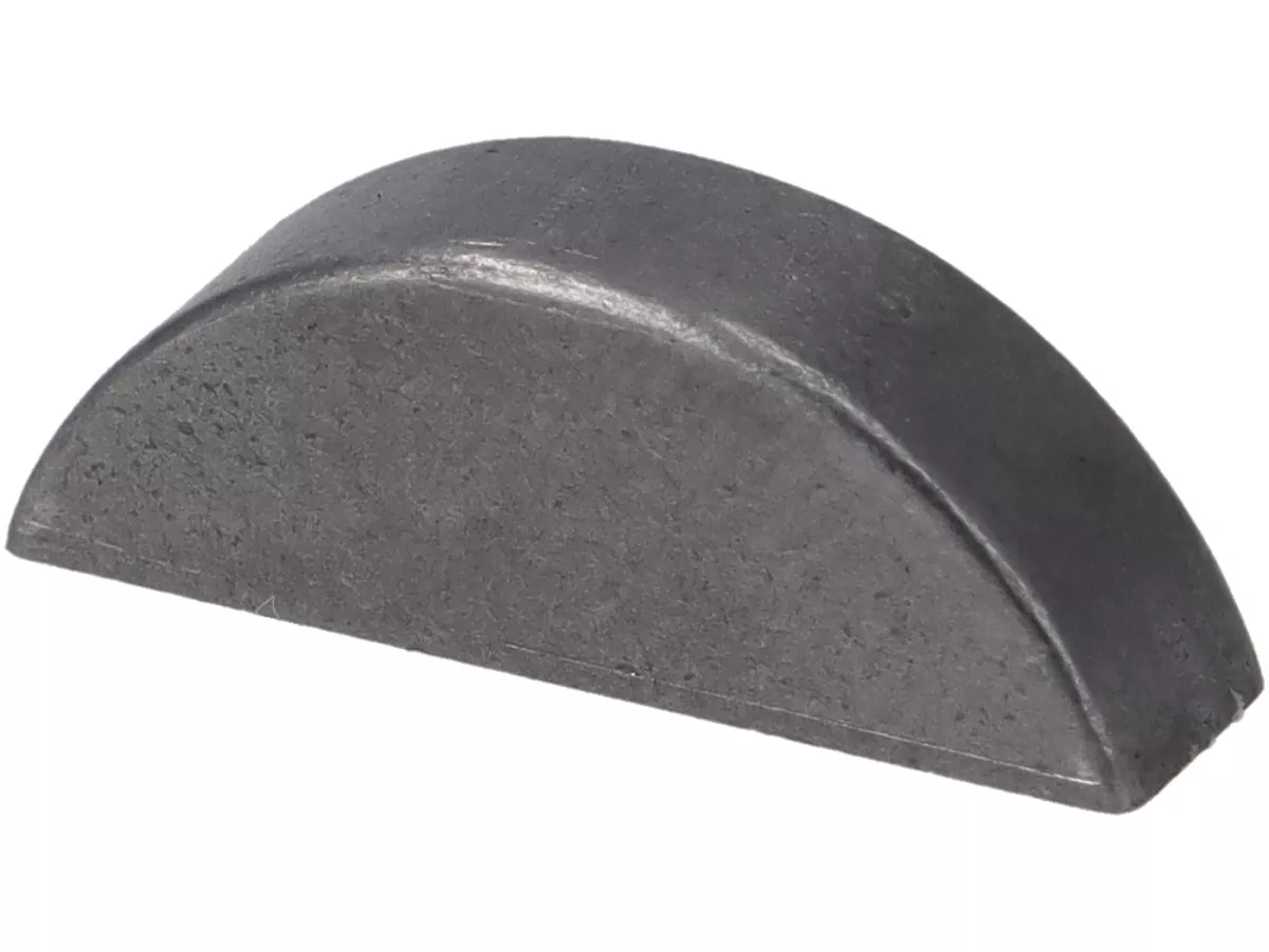 Cale demi-lune (ressort à disque) BASSE CALIBRAGE -similaire à DIN 6888- (utilisé pour vilebrequin MEC EUR / TAMENI côté alternateur Lambretta LI, LIS, SX, TV, DL, GP