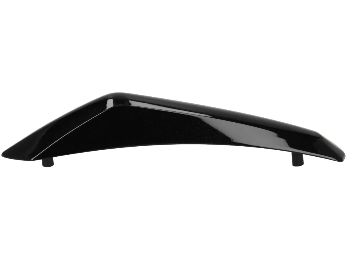 Mudguard crest, black metallic -MOTO NOSTRA- Vespa GTS 125-310 Keyless
