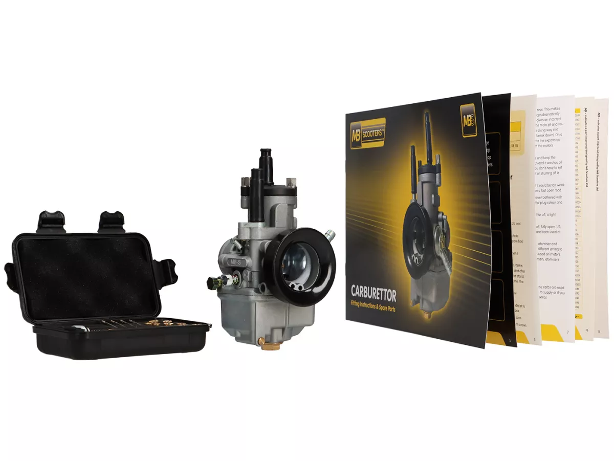 Carburetor kit -MB DEVELOPMENTS- Lambretta LI, LIS, SX, TV (Series 2-3), DL, GP - Ø=30 PHBH
