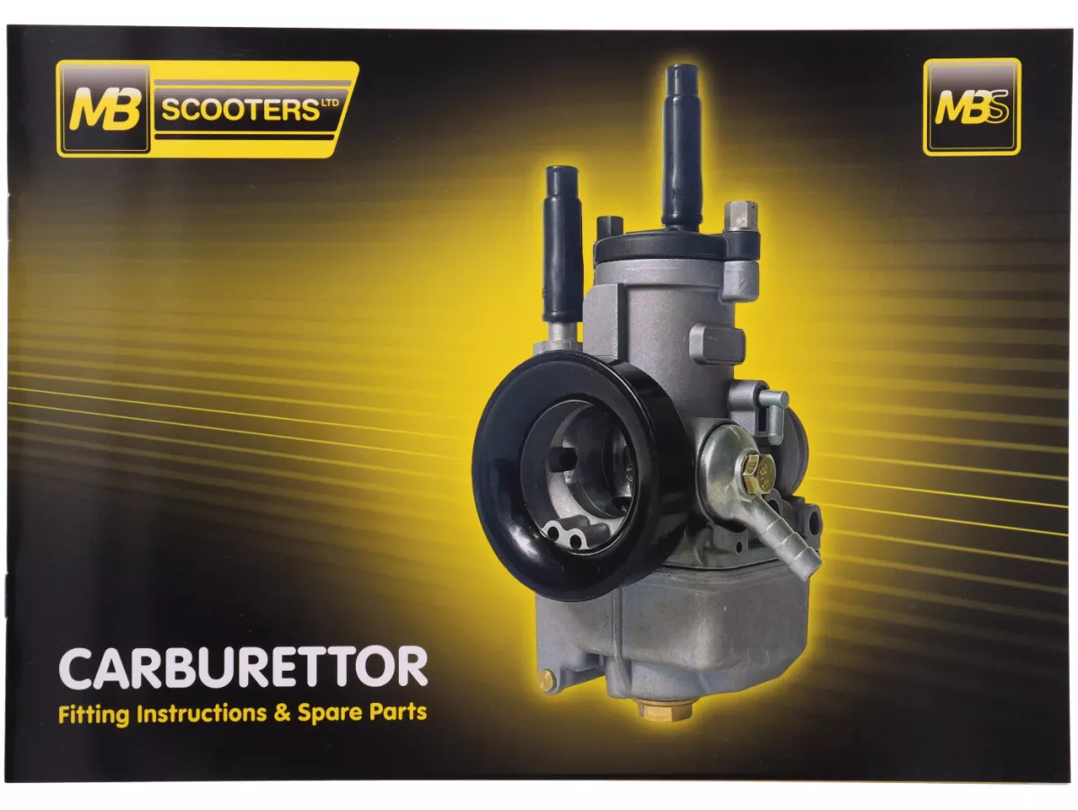 Carburetor kit -MB DEVELOPMENTS- Lambretta LI, LIS, SX, TV (Series 2-3), DL, GP - Ø=30 PHBH