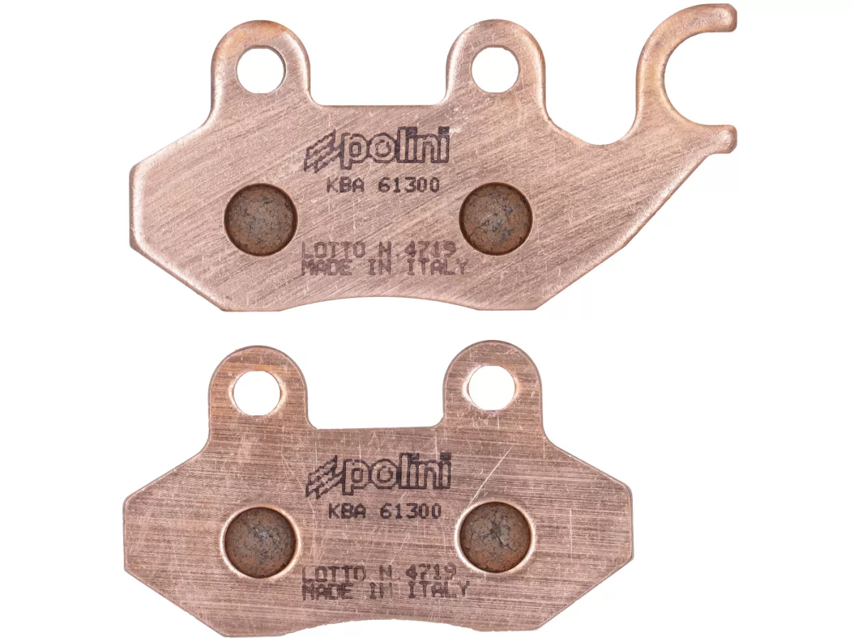 Brake pads -POLINI- Sintered - Royal Alloy, TGB, SYM, PGO