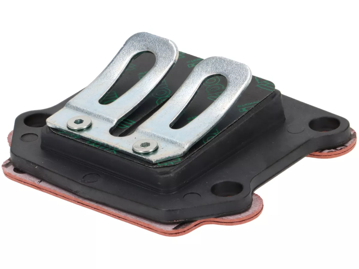 Reed valve block -POLINI Original- Minarelli 50 ccm (vertical) - Booster, Bump 50, BWs 50, Slider 50, Spy, SR50 (-1994), Stunt, Zuma 50, Amico