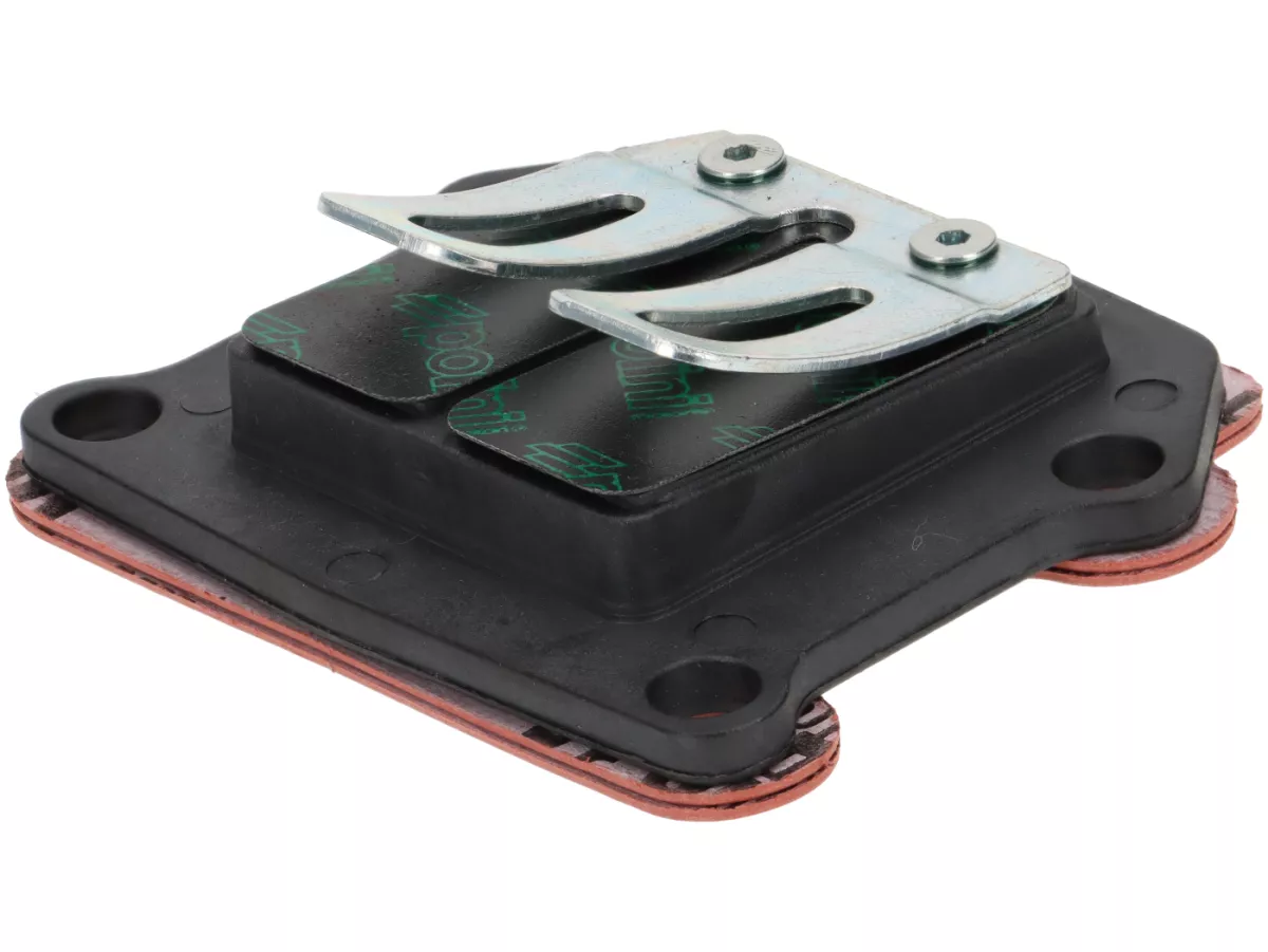 Reed valve block -POLINI Original- Minarelli 50 ccm (vertical) - Booster, Bump 50, BWs 50, Slider 50, Spy, SR50 (-1994), Stunt, Zuma 50, Amico