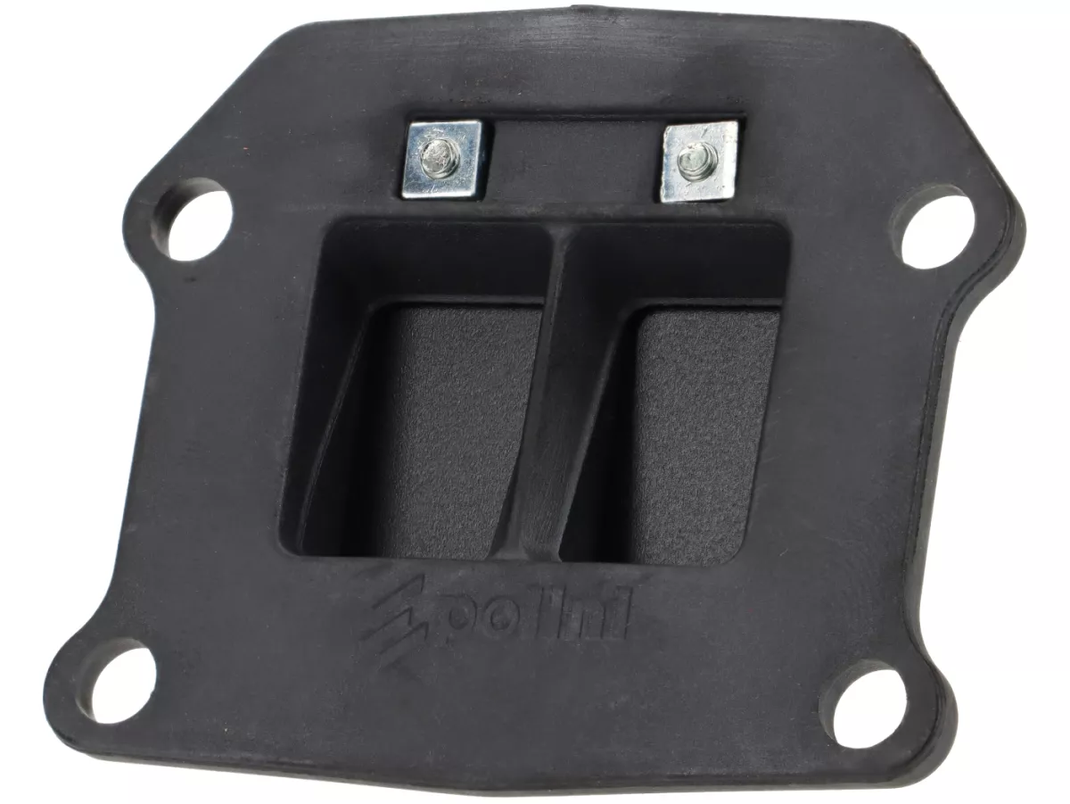 Reed valve block -POLINI Original- Minarelli 50 ccm (vertical) - Booster, Bump 50, BWs 50, Slider 50, Spy, SR50 (-1994), Stunt, Zuma 50, Amico