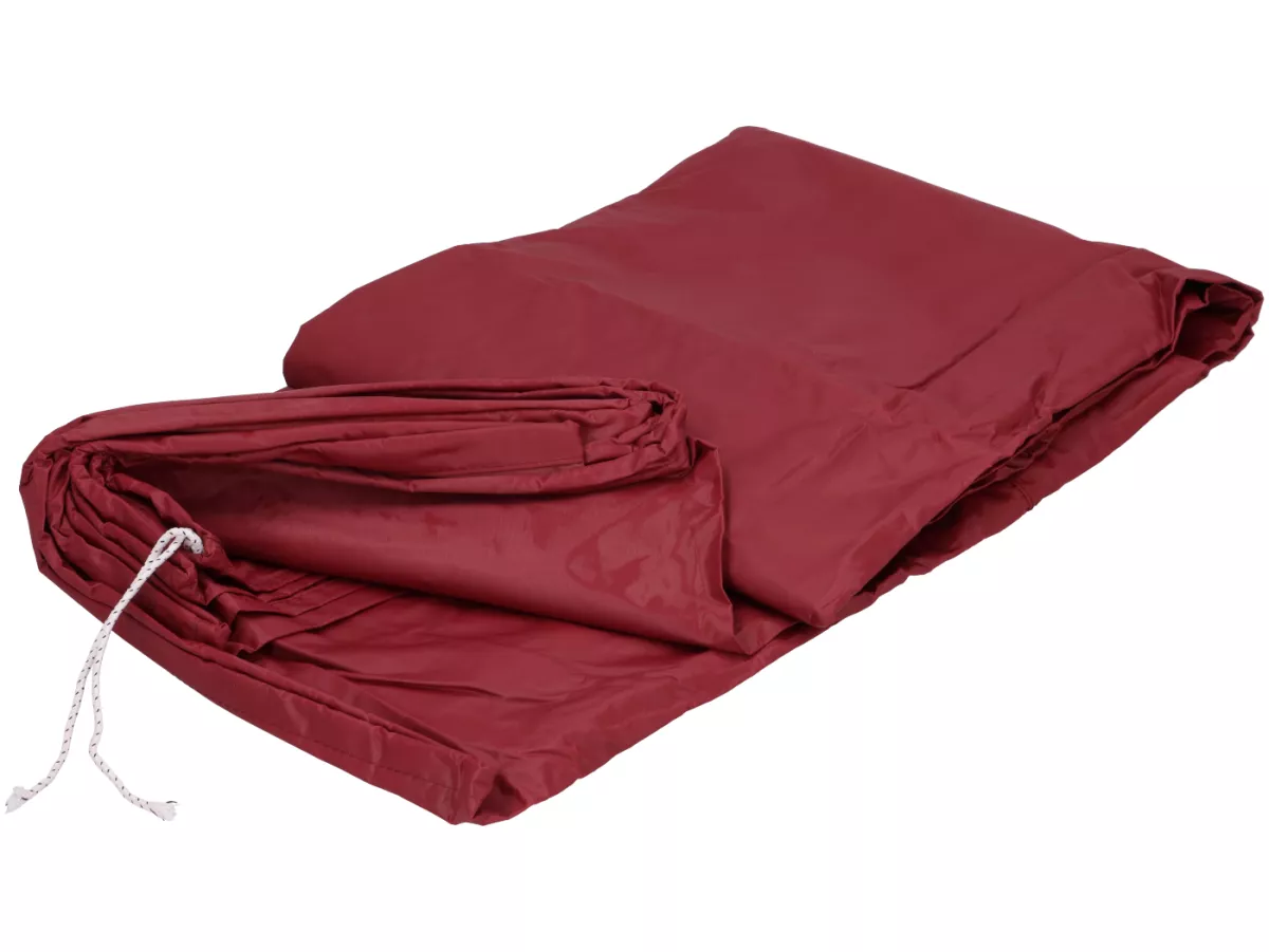 Tarpaulin, folding garage, scooter garage -SPAQ- Indoor- Royal Alloy GP 125-350, TG 125-350 - red