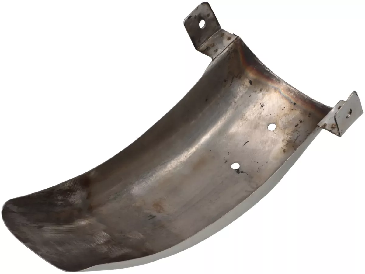 Front splash guard -SPAQ- Royal Alloy GP 125-300 - polished stainless steel