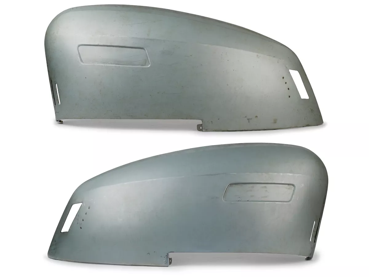 Juego de tapas laterales -SPAQ- Royal Alloy GT 125, GP 125-200 - estilo GP/dl - con abertura para indicador - metal