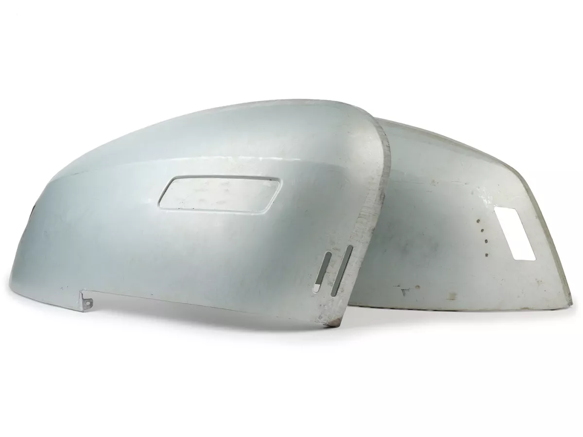 Juego de tapas laterales -SPAQ- Royal Alloy GT 125, GP 125-200 - estilo GP/dl - con abertura para indicador - metal