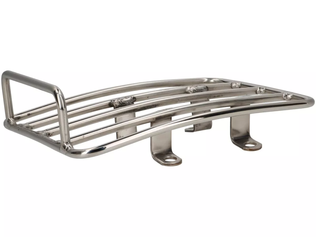 Rear luggage rack -SPAQ- Sprint Rack- Royal Alloy TG 125-300 - polished stainless steel