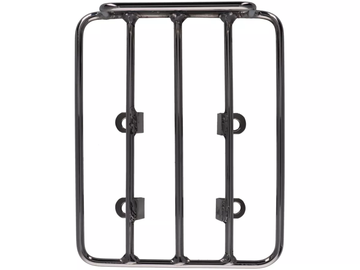 Rear luggage rack -SPAQ- Sprint Rack- Royal Alloy TG 125-300 - polished stainless steel
