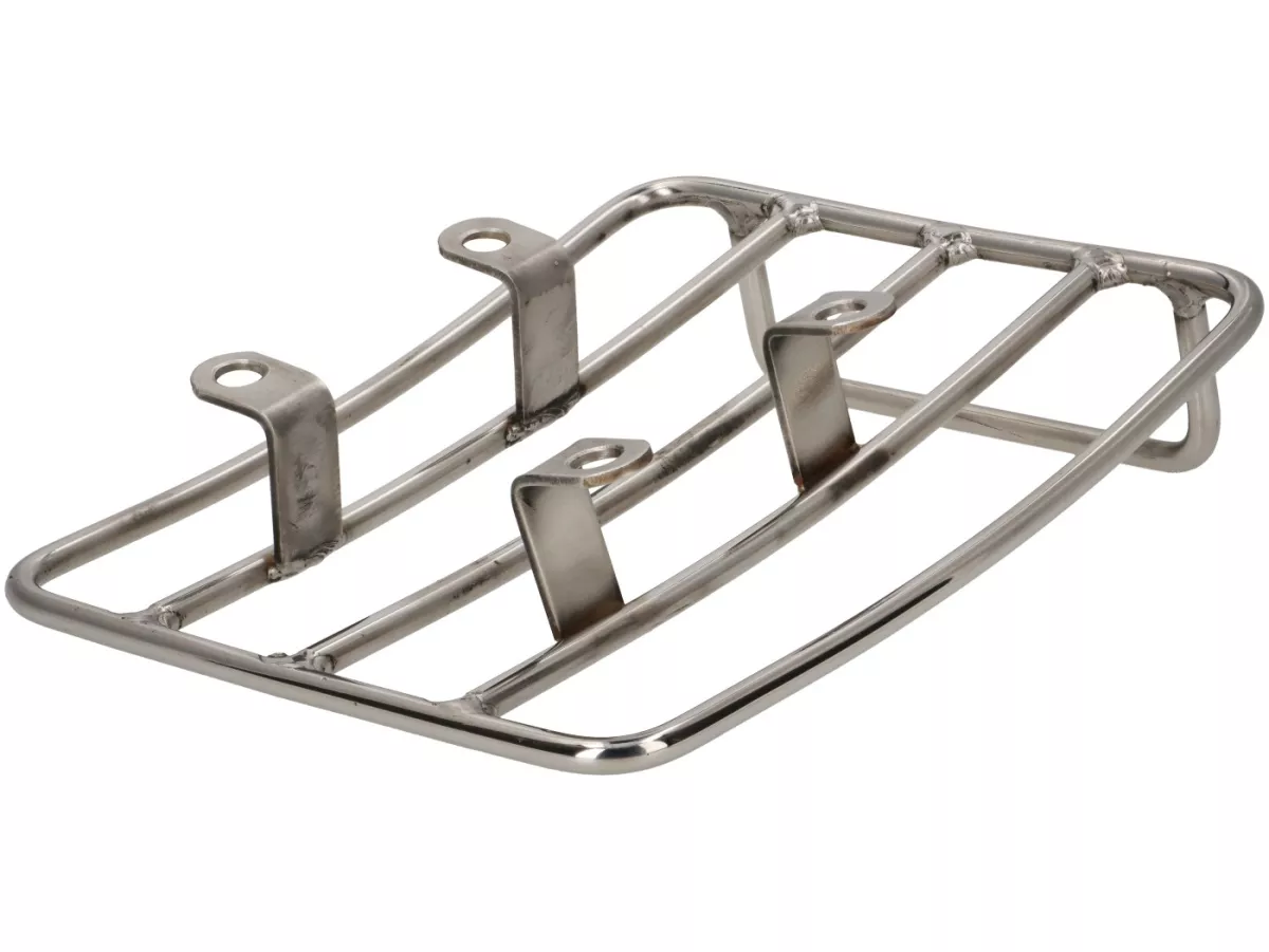 Rear luggage rack -SPAQ- Sprint Rack- Royal Alloy TG 125-300 - polished stainless steel