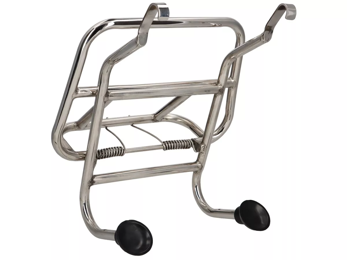 Gepäckträger klappbar vorne -SPAQ- Royal Alloy GP 125-300, TG 125-300 - Edelstahl poliert