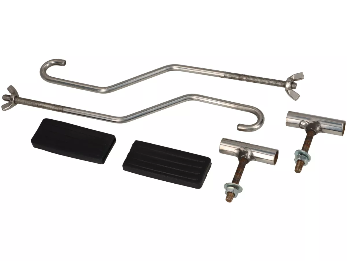 Gepäckträger klappbar vorne -SPAQ- Royal Alloy GP 125-300, TG 125-300 - Edelstahl poliert