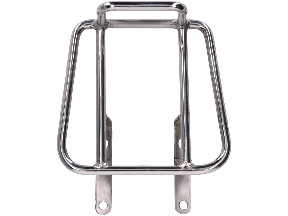 Rear luggage rack -SPAQ- Sprint Rack- Royal Alloy GP 125-300 - polished stainless steel