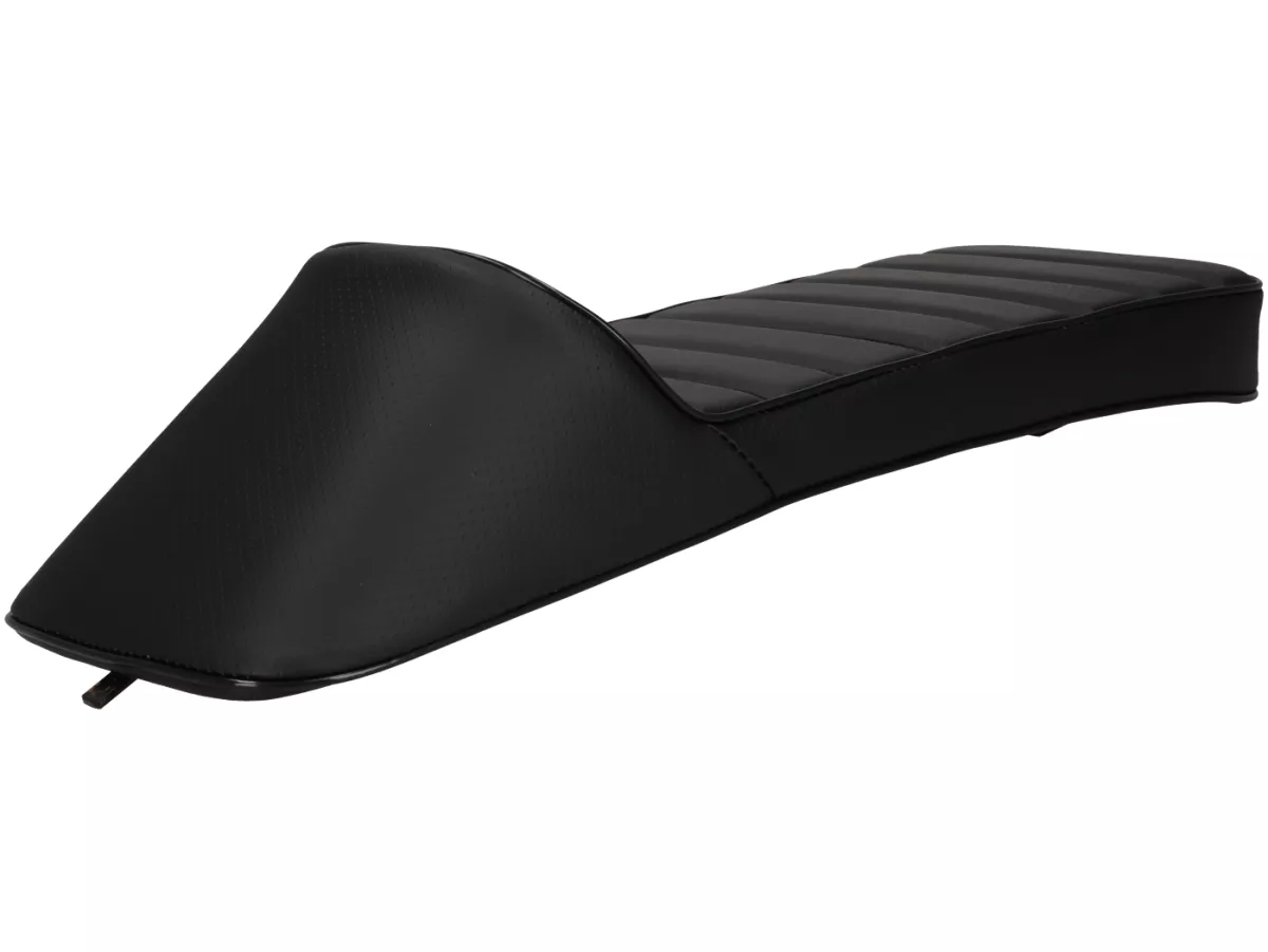Seat bench -SPAQ- Royal Alloy GP 125-300, TG 125-300 - Race Slim - black/black