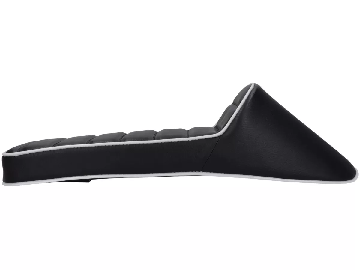 Sella -SPAQ- Royal Alloy GP 125-300, TG 125-300 - Schienale Race Slope - nero/bianco