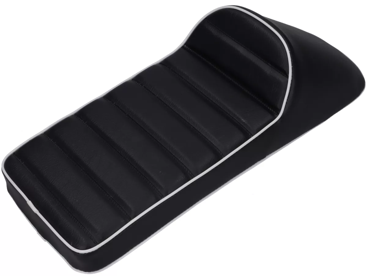 Sella -SPAQ- Royal Alloy GP 125-300, TG 125-300 - Schienale Race Slope - nero/bianco