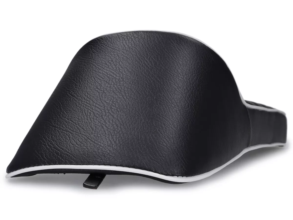 Sella -SPAQ- Royal Alloy GP 125-300, TG 125-300 - Schienale Race Slope - nero/bianco