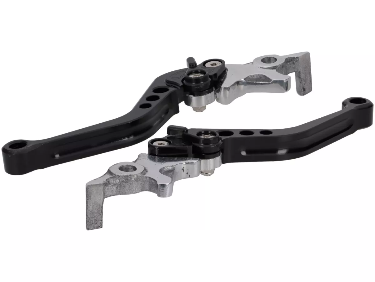 Bromshandtagssats SPAQ justerbar, svart för Royal Alloy GP 125-350, TG 125-350