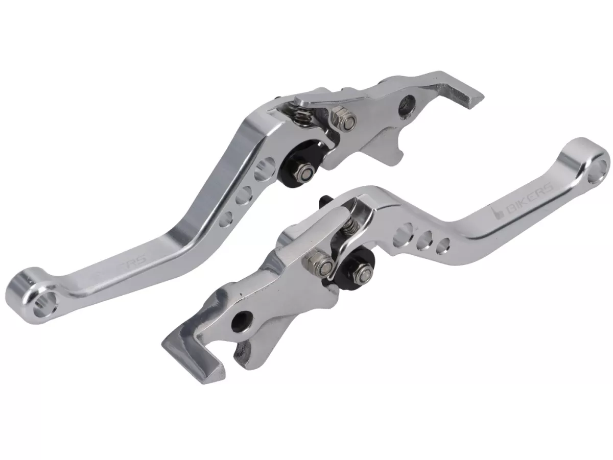 Bromshandtagssats SPAQ justerbar, silver för Royal Alloy GP 125-350, TG 125-350