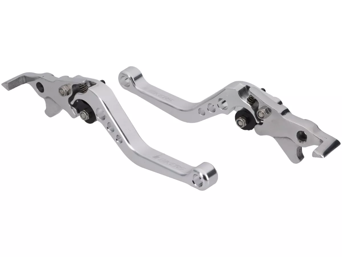 Bromshandtagssats SPAQ justerbar, silver för Royal Alloy GP 125-350, TG 125-350