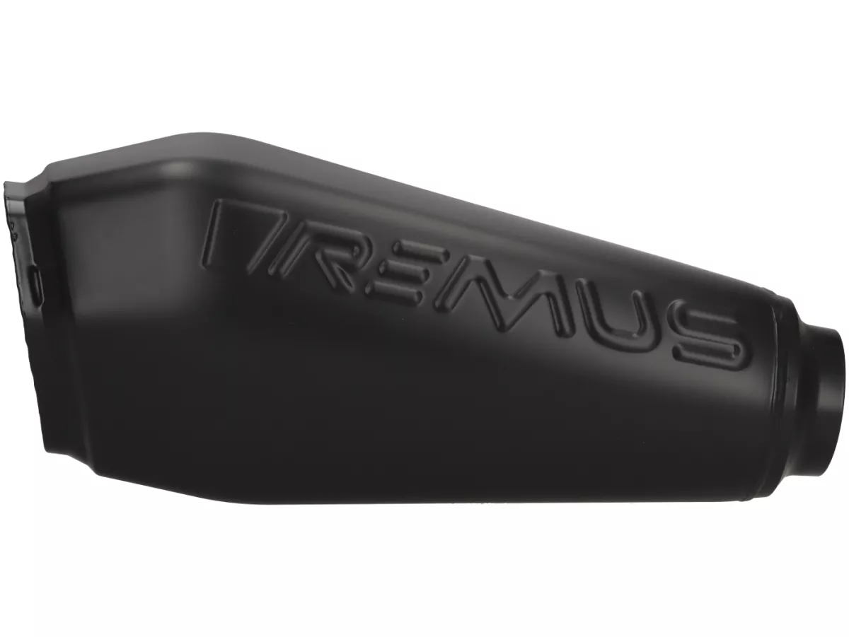 Rear silencer -REMUS RS 2.1 - Vespa GTS 310 HPE Euro 5+, GTS 300 HPE Euro 5 - Stainless steel black