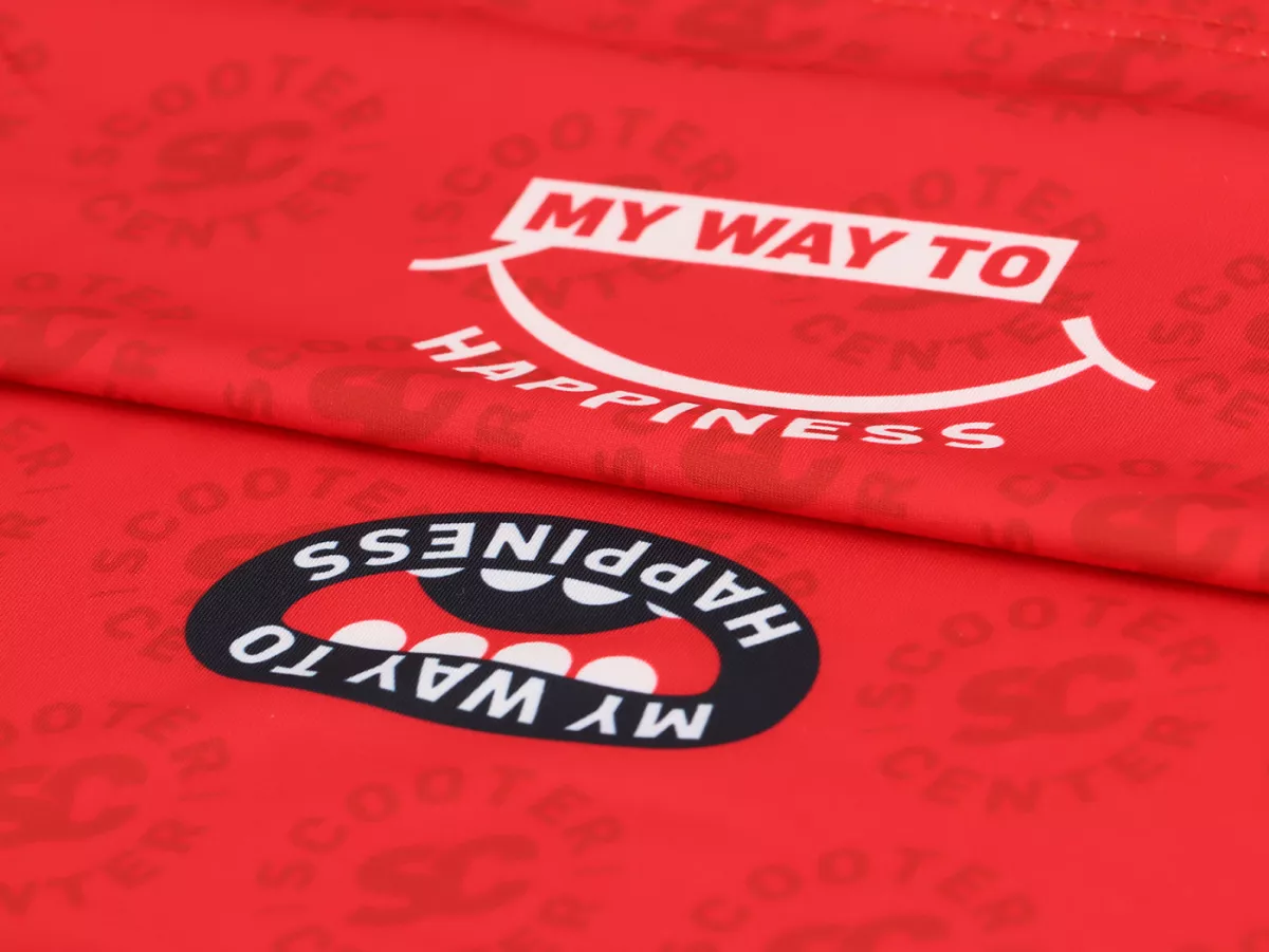 Saputangan -Tabung - Bandana -SC- Bahasa Cinta - merah