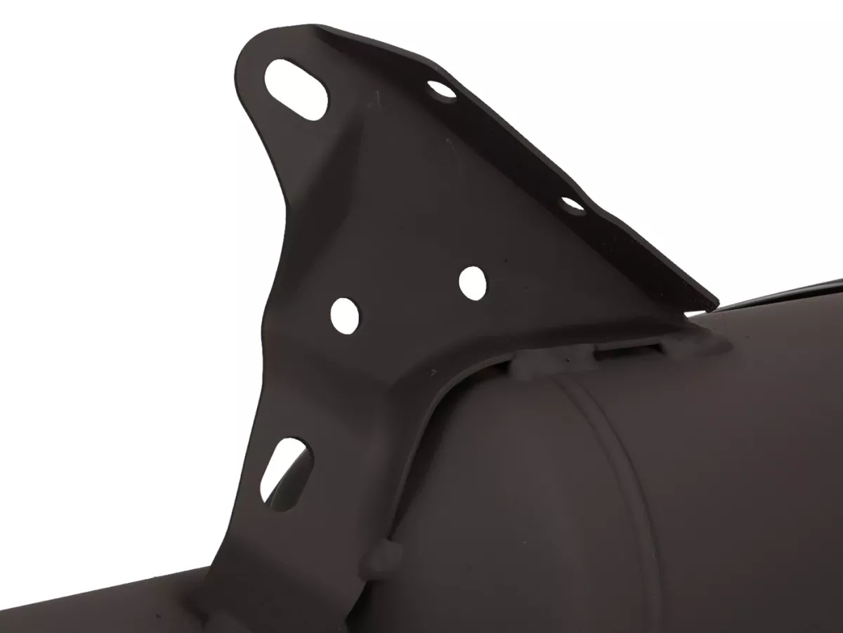 Escape -TECNIGAS- Silent Pro Black - Minarelli 50 ccm (horizontal)