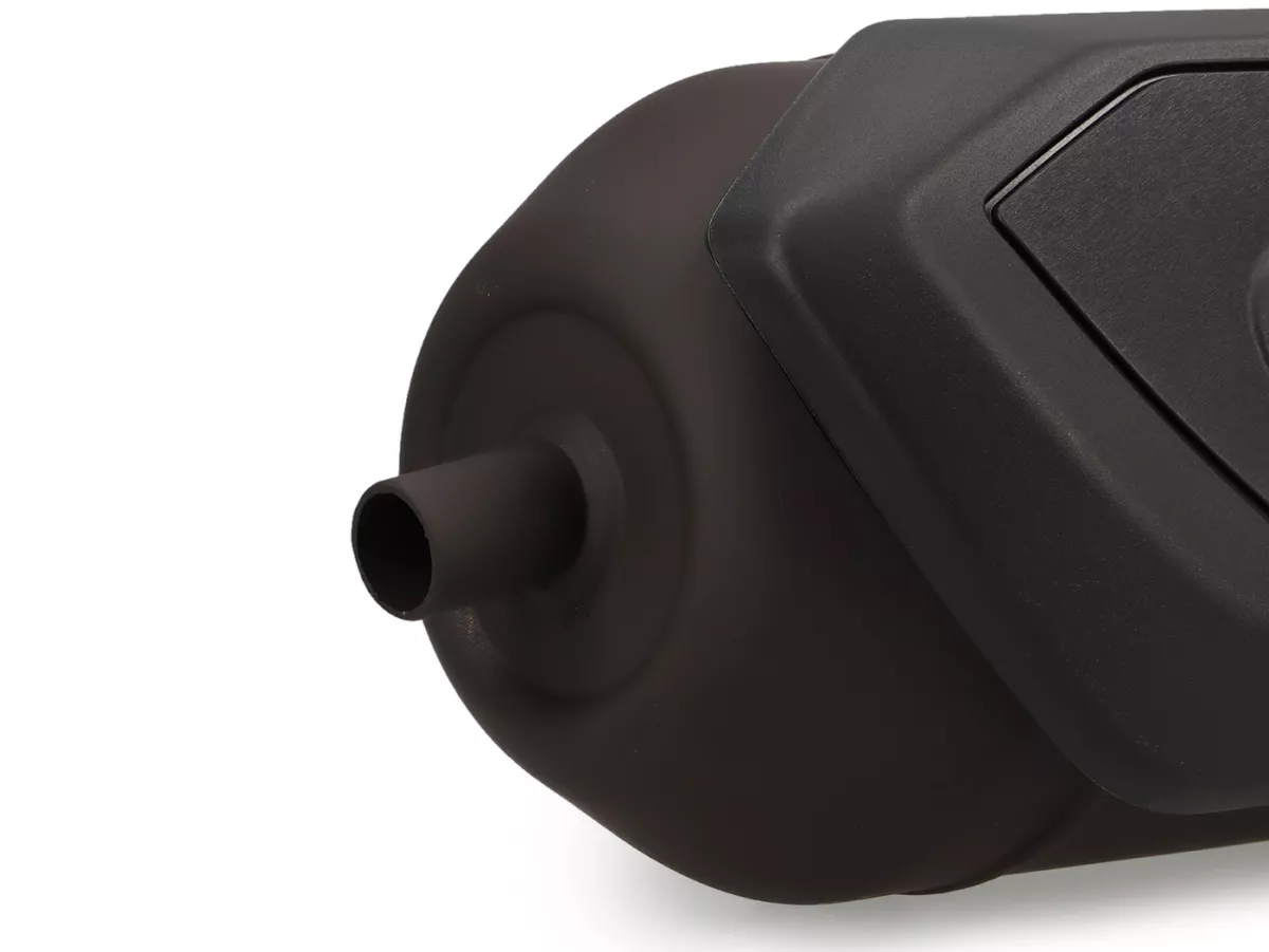 Escape -TECNIGAS- Silent Pro Black - Minarelli 50 ccm (horizontal)