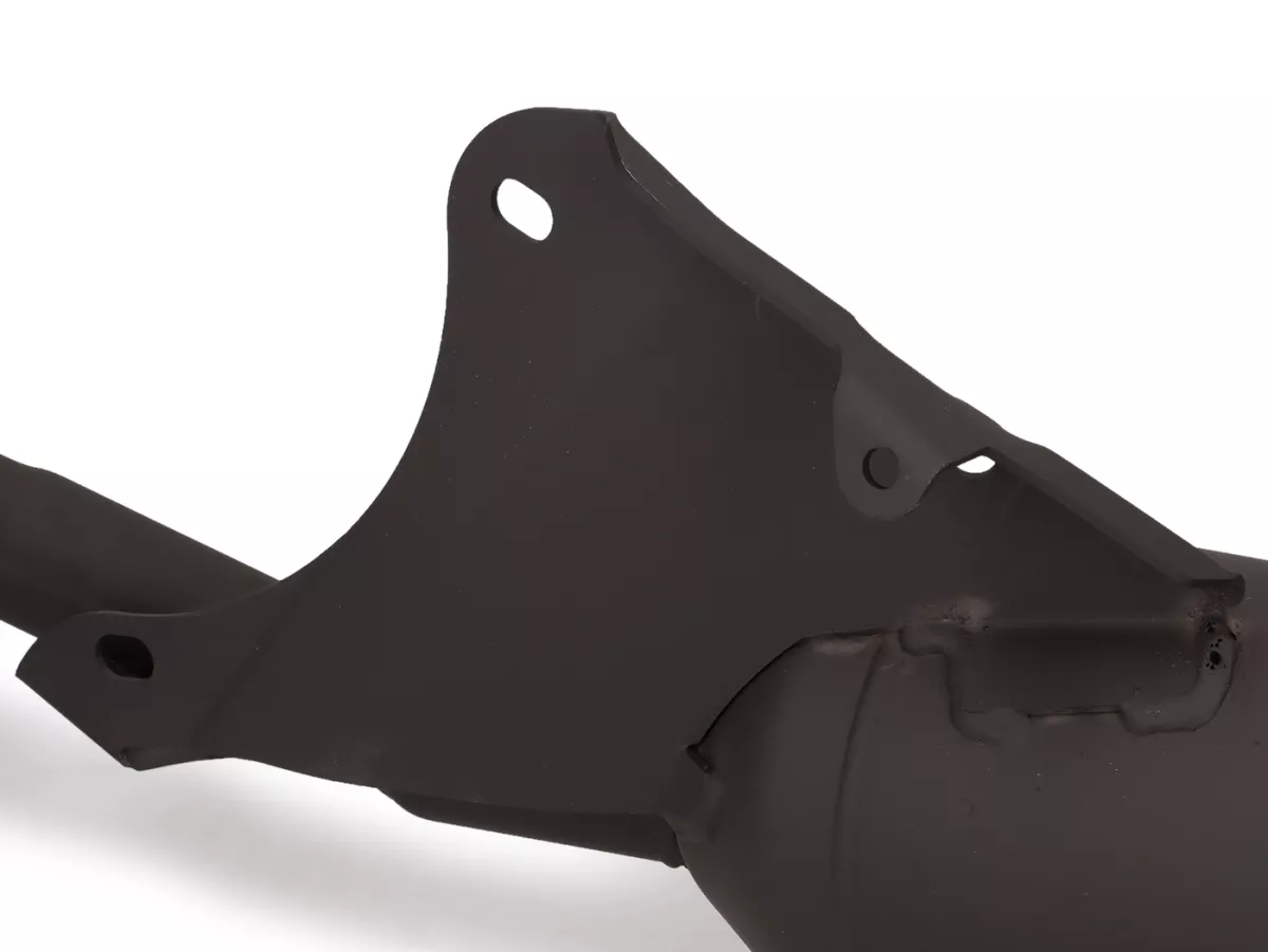 Exhaust -TECNIGAS- Silent Pro Black - Kymco 50 2T - Super8, Super9, Vitality, Yager, Spacer, Like, Sniper, Agility, Bet&Win, Cobra, Dink, Grand Dink, Heroism50, SYM Jet, Jungle, Mask Orbit, Red Devil, RS50, Shark, Super Fancy