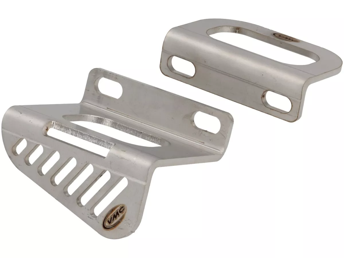 Floor board luggage loop - footrest -VMC- Vespa PX, Sprint, Rally, T5 125cc, PK, V50, PV125, ET3, VNB  - stainless steel