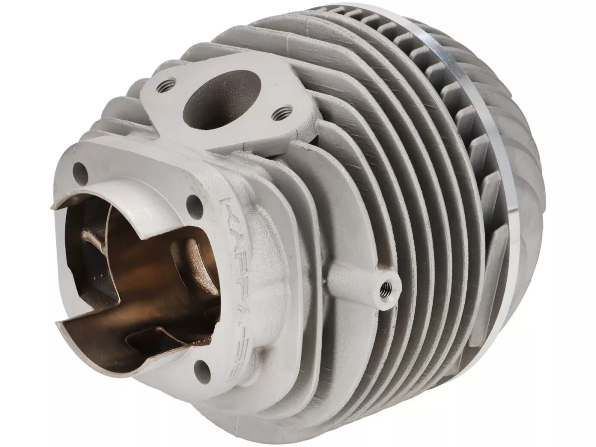 Cylindre -VMC KAPPA - 135 ccm Ø58, course=51mm, aluminium, 1 pièce d'échappement- Vespa PV125, ET3, PK125
